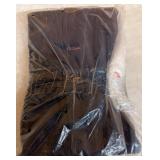 Packaged Denim Long Sleeve Coveralls, Size 44