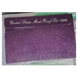 1988 P & D MINT SET MINT PROOF SET