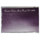 1992 MINT PROOF SET