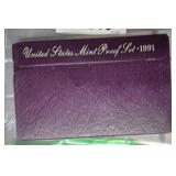 1991 MINT PROOF SET