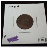 1909 INDIAN HEAD CENT