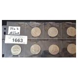 7 DIFFERENT DATE KENNEDY HALF DOLLARS