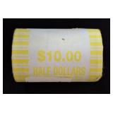 BANK ROLL OF KENNEDY HALF DOLLARS