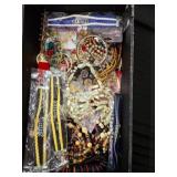 Jewelry Lot with Bracelets, Necklaces, Hairbands