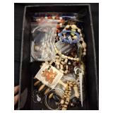 Costume Jewelry Lot in Box