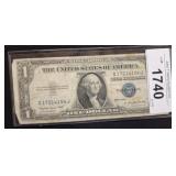 1935 G SILVER CERTIFICATE