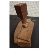 Wooden Screw Clamp with Metal Lever