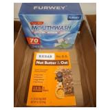 Furwey Mouthwash and RXBAR Oat Bars Set