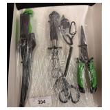Fishing Gear Set with Pliers, Sheath, and Accessor