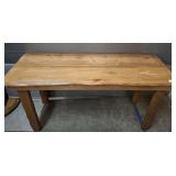 WOODEN PLANK TABLE