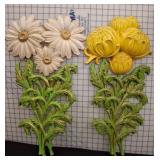 Floral Wall Plaques