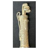 Vintage Napier Golf Bag-Themed Pin Brooch