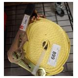 2ï¿½ï¿½ x 27ï¿½ Ratchet Tie Down with J-Hooks