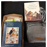 Montana West Bag and Norman Rockwell Books