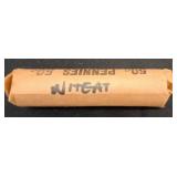 Rolled Wheat Pennies, 50-Coin Roll