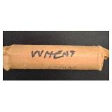 Vintage Wrapped Coin Roll Marked ï¿½MM ENTï¿½