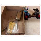 Box Lot with Figures and Tools