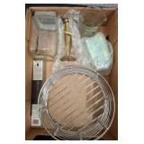 Glass, Metal, and Ceramic Items