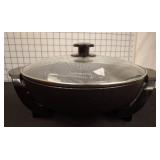 Mainstays 12-Inch Electric Skillet with Lid