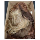 Synthetic Hair Wigs in Assorted Colors and Styles