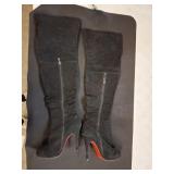 THIGH HIGH DESIGNER BOOTS