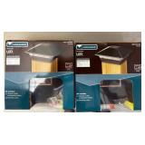 Veranda LED Bronze Post Cap Lights, 2-Pack