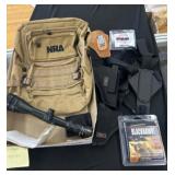 Tactical Gear Lot with Backpack and Scope