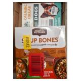 Dog Calming Collars and Soup Bones Chews Lot