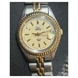 Timex Indigo Quartz Watch with Two-Tone Bracelet