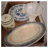 Tableware Lot With Royal Doulton Jar