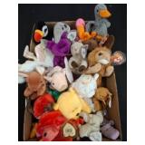 TY Beanie Babies with Assorted Animals and Tags