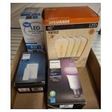 ASSORTED LED LIGHT BULBS
