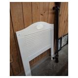 TWIN BED HEADBOARD WITH RAILS