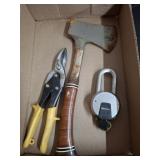 LOCK, SNIPS AND HATCHET