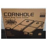 Cornhole Bean Bag Toss Game, Foldable Design