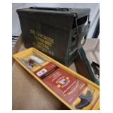 AMMO CAN AND GUN CLEANING KIT