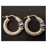 925 MILOR EARRINGS WITH EMMORLDS