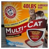 Arm & Hammer Multi-Cat Clumping Litter, 40LB Box