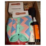 Box Lot: Flashlights, Masks & Sanitizer