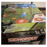 YARD GAME AND MONOPOLY