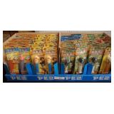 LARGE RETAIL DISPLAY OF PEZ DISPENSERS