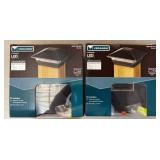 Veranda Bronze LED Solar Post Cap Lights (2)