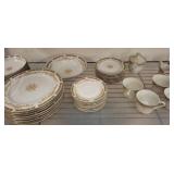 Fine China Dinnerware Set by Victoria Japan