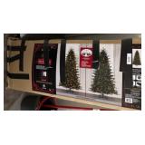 7.5 Ft Pre-Lit Majestic Fir Christmas Tree with On