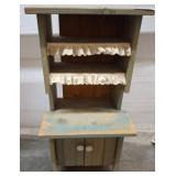 Child-size Cabinet with Two Doors