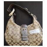 COACH SIGNATURE MONOGRAM HOBO