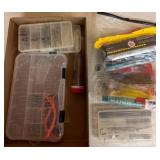 Fishing Gear with Tackle Boxes and Accessories