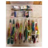 Fishing Lures in Organizer Cases