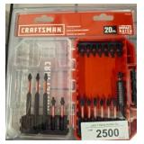 Craftsman 20-Piece Impact Rated Bit Set