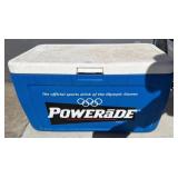 Coleman Blue Powerade Branded Cooler with Hinged L
